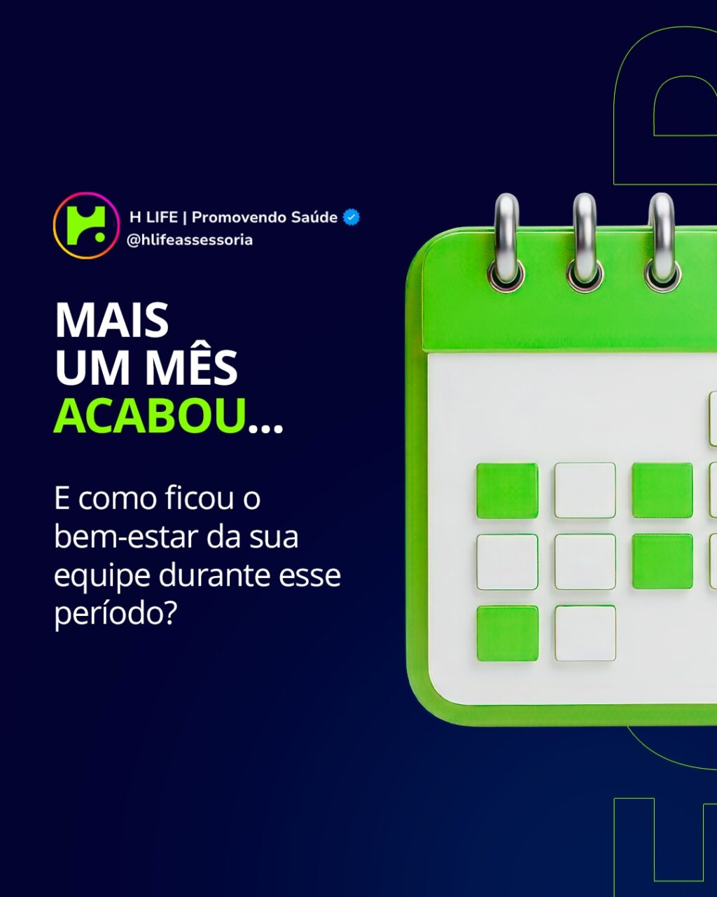 Instagram post from hlifeassessoria. This post is in position 0.