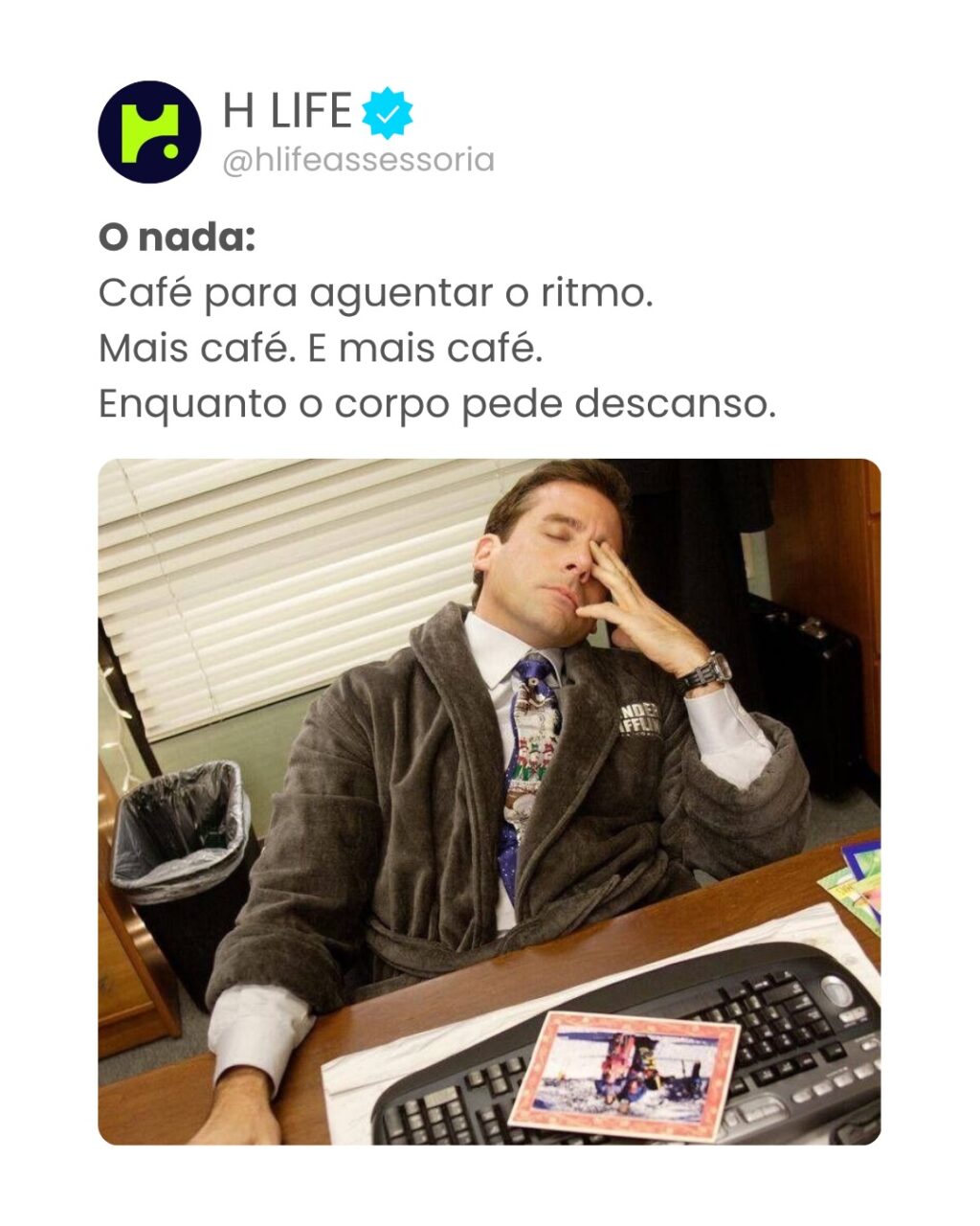 Instagram post from hlifeassessoria. This post is in position 3.