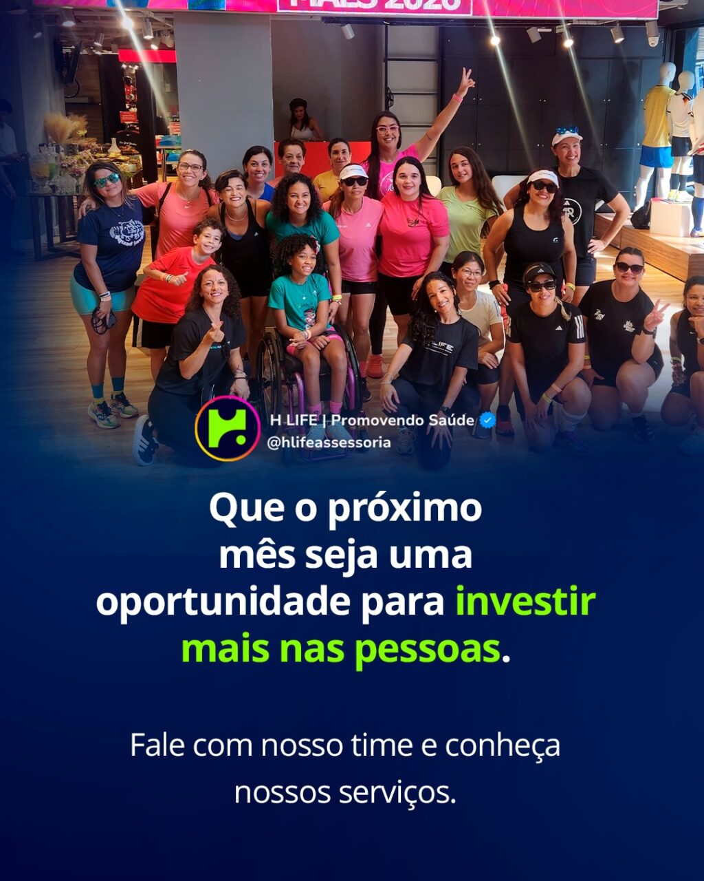 Instagram post from hlifeassessoria. This post is in position 4.