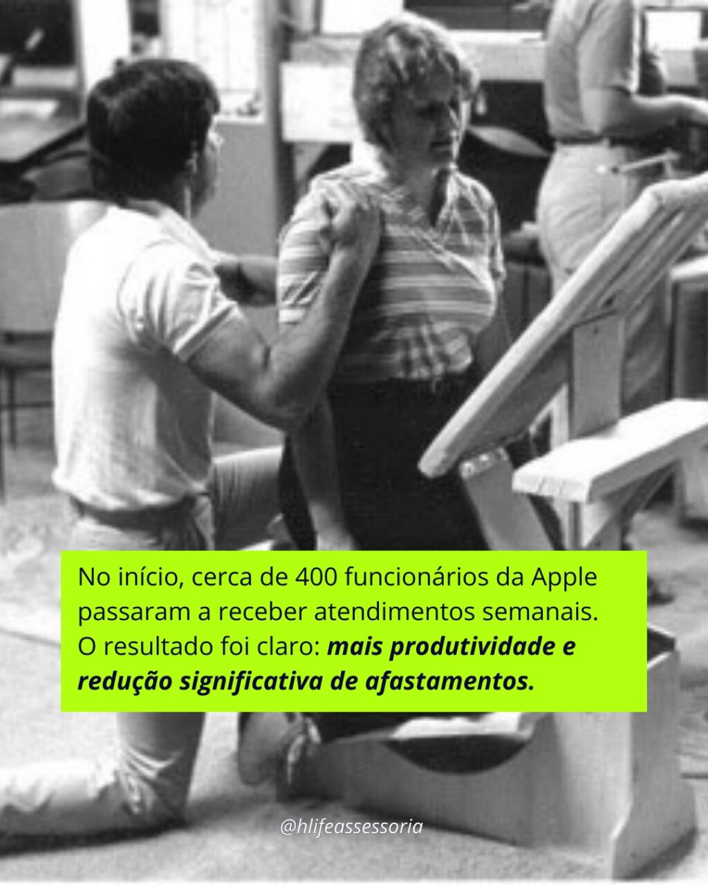 Instagram post from hlifeassessoria. This post is in position 3.