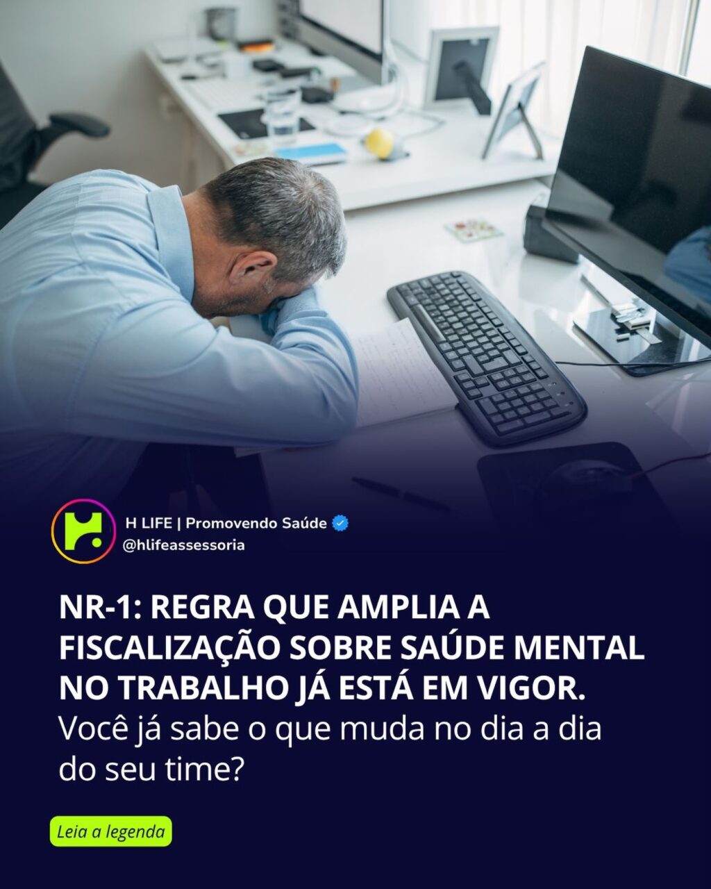 Instagram post from hlifeassessoria. This post is in position 0.